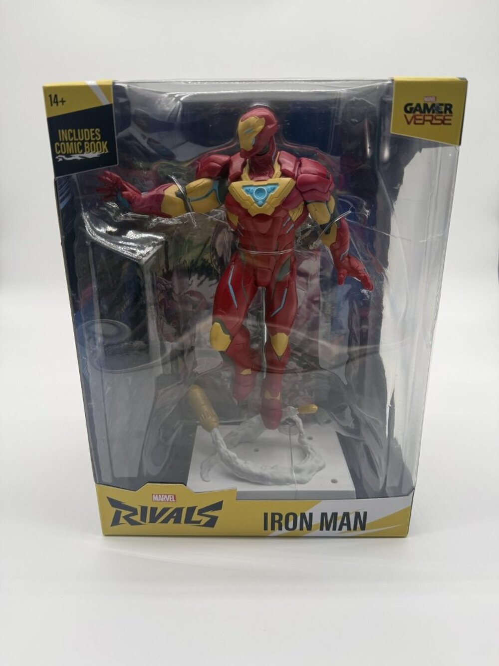 Marvel Rivals Iron Man Action Figure McFarlane Toys Gamerverse Red New 1:6TH